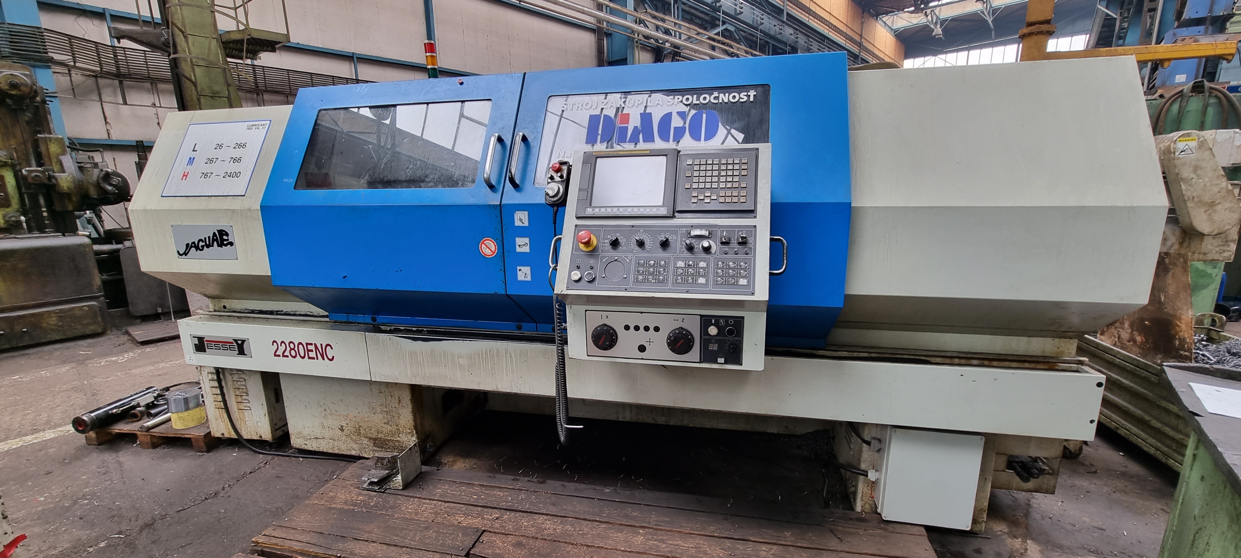 ENC sústruh Jaguar 2280