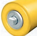 Valcové ukončenie s dvoma frézovanými koncami