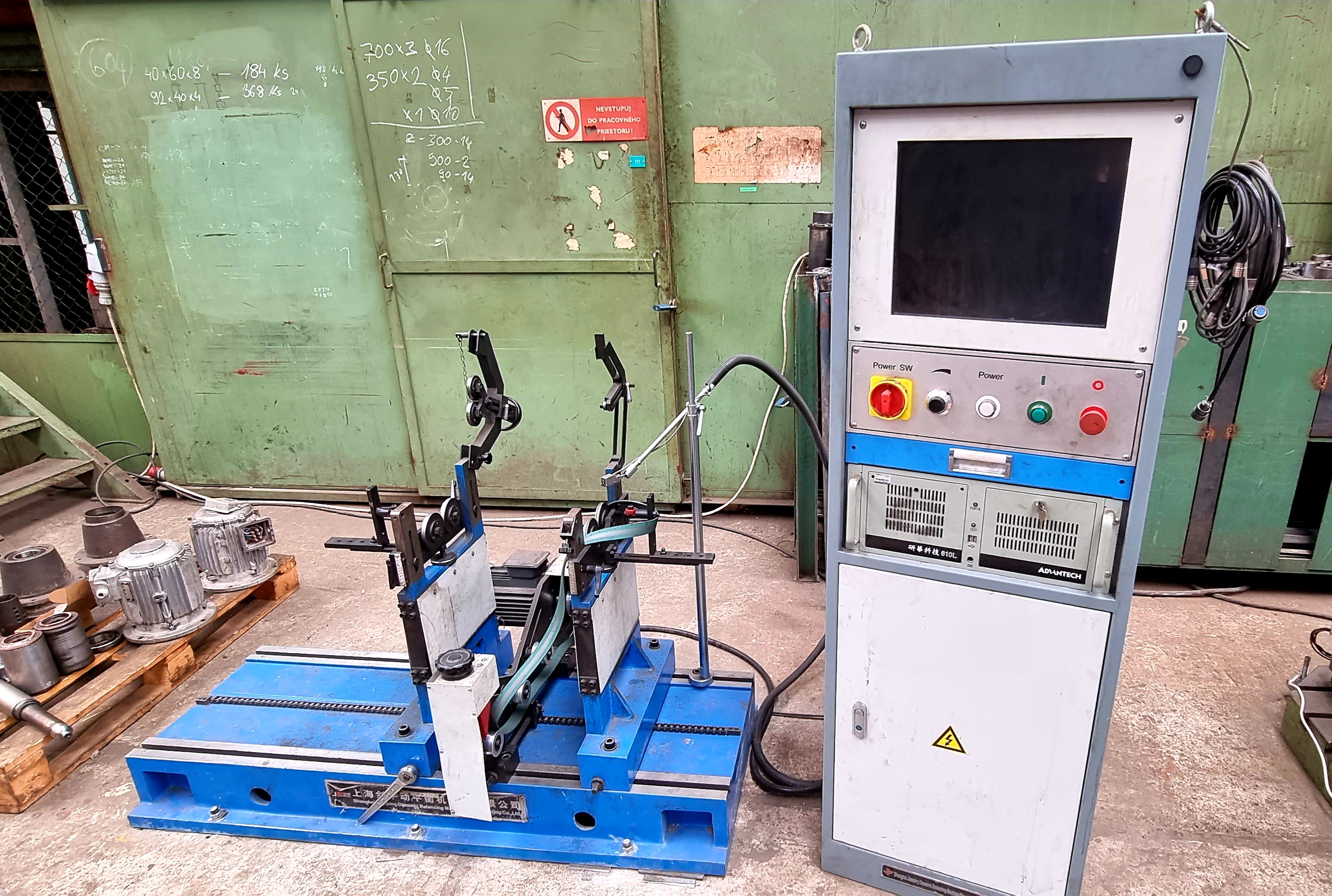 Vyvažovačka na malé a presné súčiastky